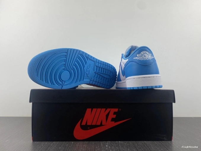 UNC Air Nike 1 Low SB x Jordan CJ7891-401 1111